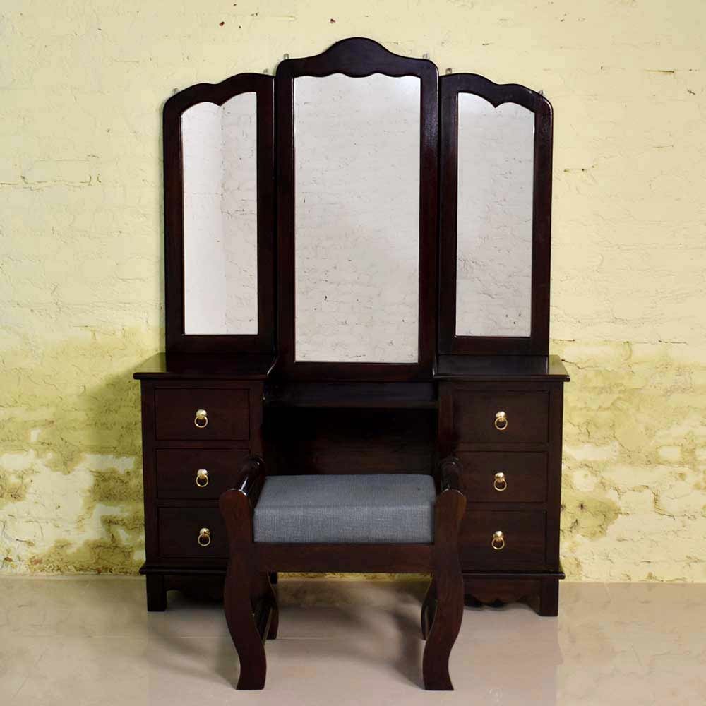 Wooden Brown Dressing Table, For Home, Size: 6 X 2 Feet at Rs 32000 in Patna