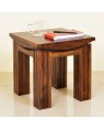 Sheesham Wood Flair Wooden Peg Side Table