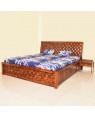 Solid Wooden Niwarpati Ply Mix Box Bed 