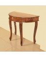 Sheesham Wood D Console Table