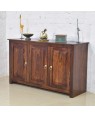 Solid Wood Sideboard with 3 Drawers