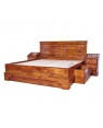Solid Wood Traditional Storage Bed Design