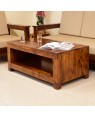 Pole Solid Wood Coffee Table