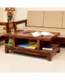 Solid Sheesham Wooden Double Top Center Table