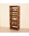 Wooden Book Shelf and Teak Finish 