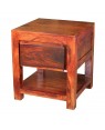 Solid Wooden Bedside Table