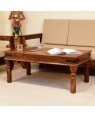 Striado Double Top Center Table