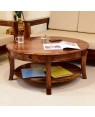 Brent Solid Wood Double Top Center Table