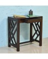 Solid Wood Cross Console Table 