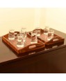 Wooden Tray Set of Two