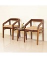 Easy Aarm Chairs Made of Solid Sheesham Wood
