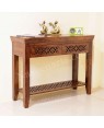 Solid Wooden Side Table and Avian Console Table