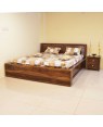 Solid Wood Souma bed with Storage 