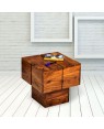 Solid Wooden Group Zumbo Peg Side Table