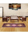 Siramika Solid Wood Sheesham Sofa Set