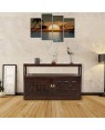 Solid Wood Classical Sideboard Cabinet 