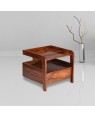 Nedra Bedside Table Honey, Mahogany, Walnut Finish