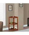 Solid Wood Corner Shelf with Stand Corner Table