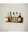 Wooden Wine Wall Shelf