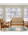 Sheesham Solid Wood Mariana Sofa Set