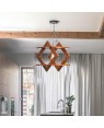 Solid Wood Pasig Wall Hanging Lamp 