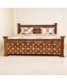 Solid Wooden Sheesham bed with Storage 