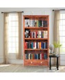 Solid Wooden Hutton Bookshelf with1 Drawer