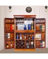 Solid Sheesham Wood Bar Cabinet 