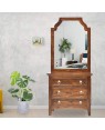 Solid Wood Allan Dressing table and Mirror 