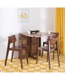 Solid Wood Folding Dining Table 