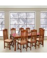 Henfrey Solid Wood Eight Seater Dining Set