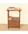 Solid sheehsam wooden room bedside table 