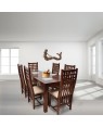 Solid Wood Adolph Hi Chair and Dining Table