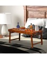 Sheesham Wood Foldable Breakfast Bed Tray Table