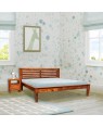 Solid Wood Lynet Bed Without Storage