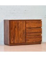 Solid Wooden Clovis Cabinet With Drawers