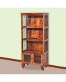 Solid Wooden jali Bookshelf