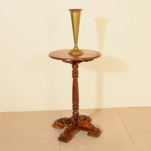 Tall Round Peg Side Table