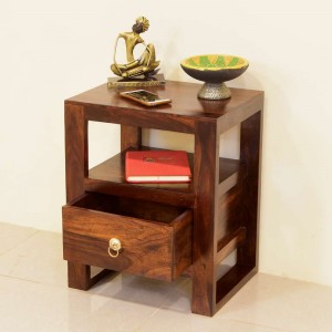 Austin Wooden Bedside Table