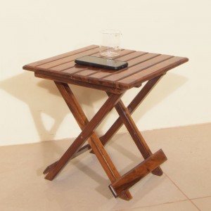 Sheesham Wood Folding Small Table