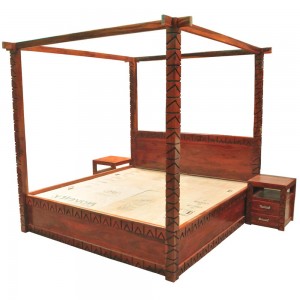 Solid Wooden Florence Bed