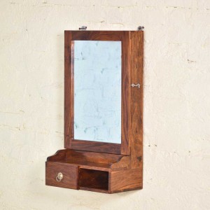 Lifestyle Dressing Mirror And 1 Storage Drawers 
