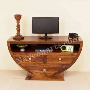 Solid Wooden Mayur TV Unite