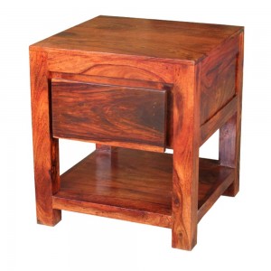 Solid Wooden Bedside Table