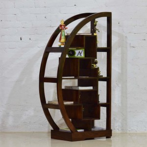 Wooden Moon Bookshelf