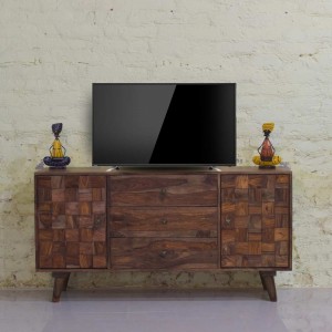 Eris Solid Wood TV Cabinet