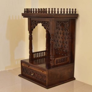 Solid Wood Carving Home Temple