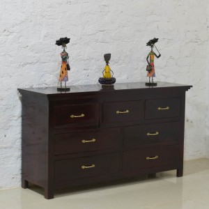 Solid Wood Allan Chest of Drawers 