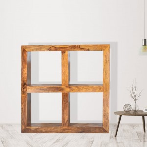 Solid Sheesham Wood Bookshelf