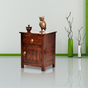 Sheesham Wood Bedside Table for Bedroom 